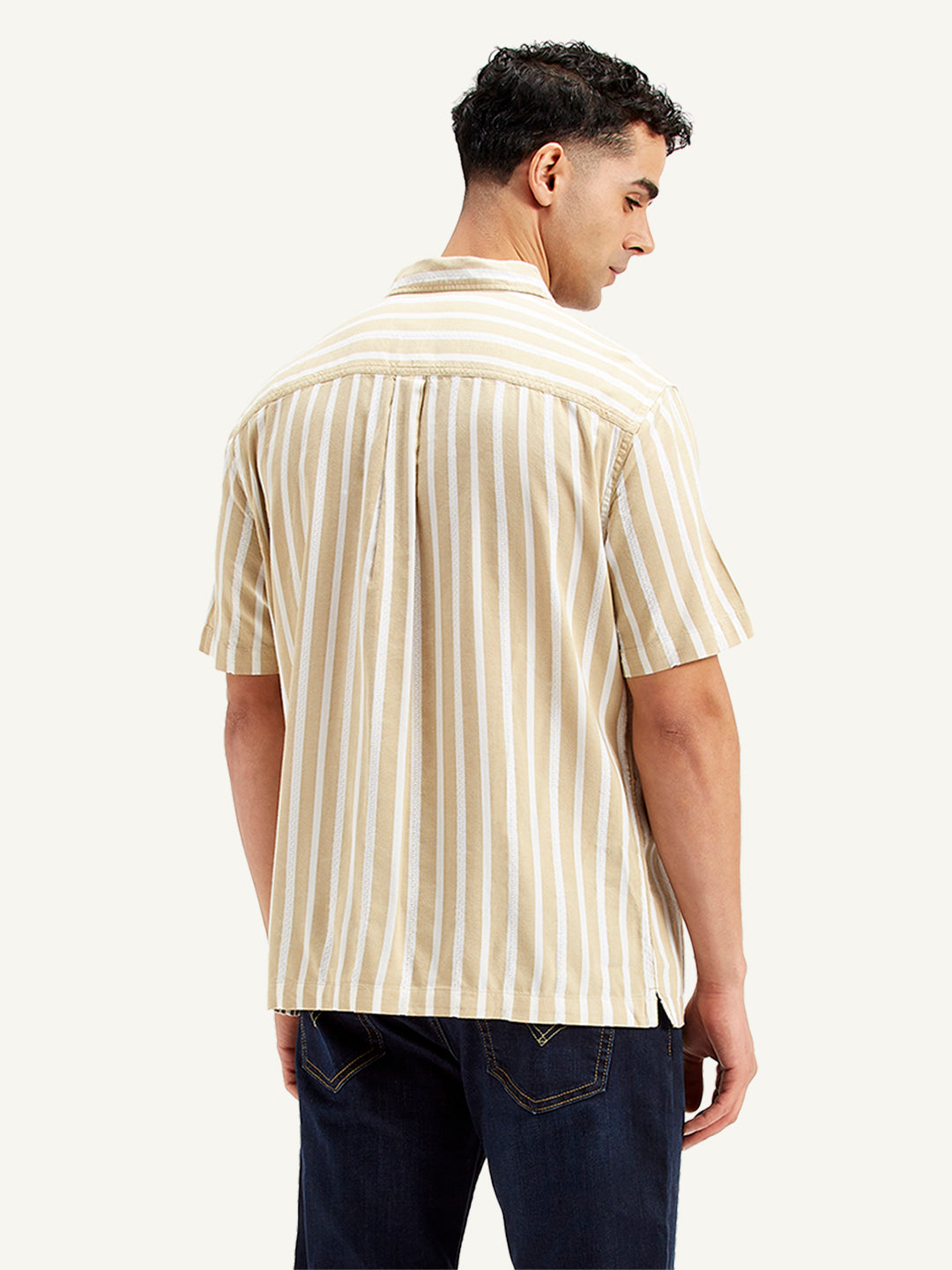 Men's Striped Slim Fit Shirt