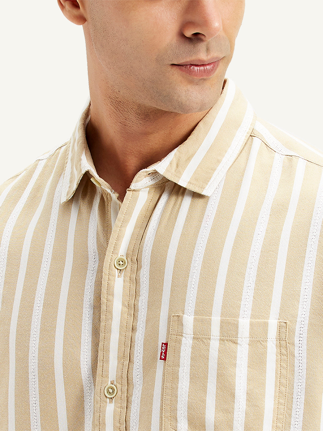 Men's Striped Slim Fit Shirt