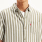 Men's Striped Regular Fit Shirt - 652d0ab9-3651-42fe-82d6-ea8a039d5c45 View