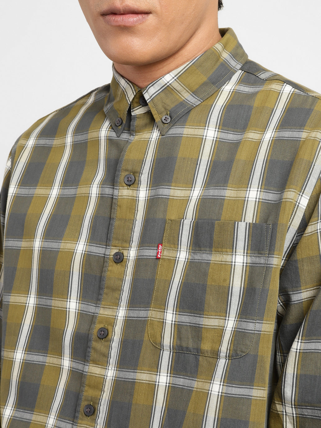 Men's Checkered Slim Fit Shirt