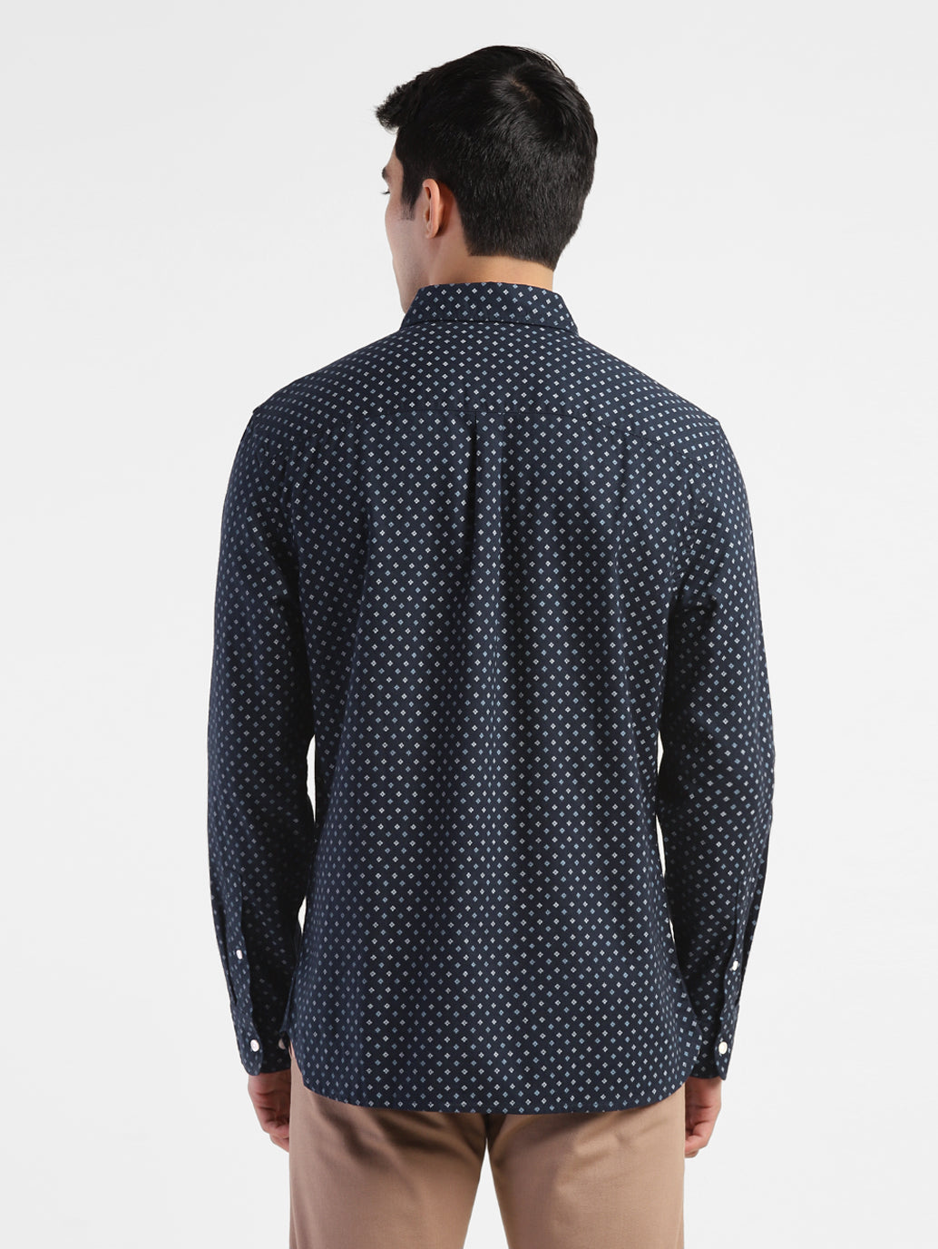 Men's Printed Slim Fit Shirt