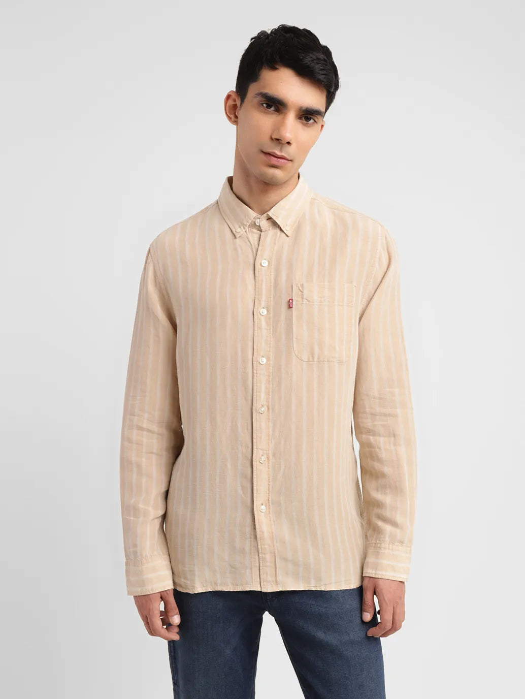 Men's Striped Slim Fit Shirt