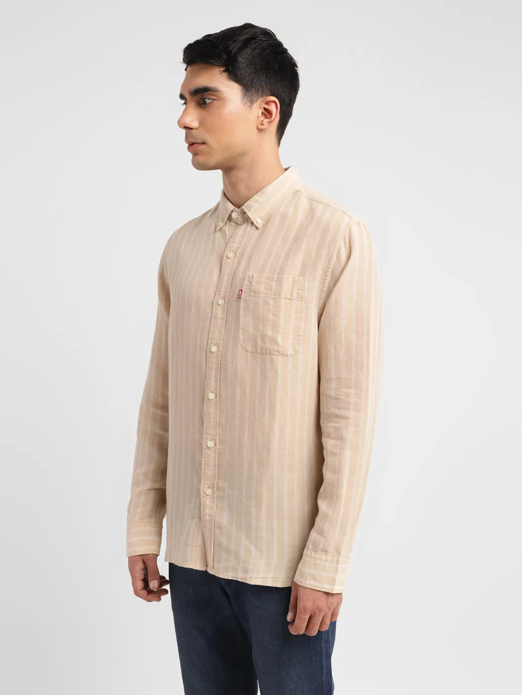 Men's Striped Slim Fit Shirt