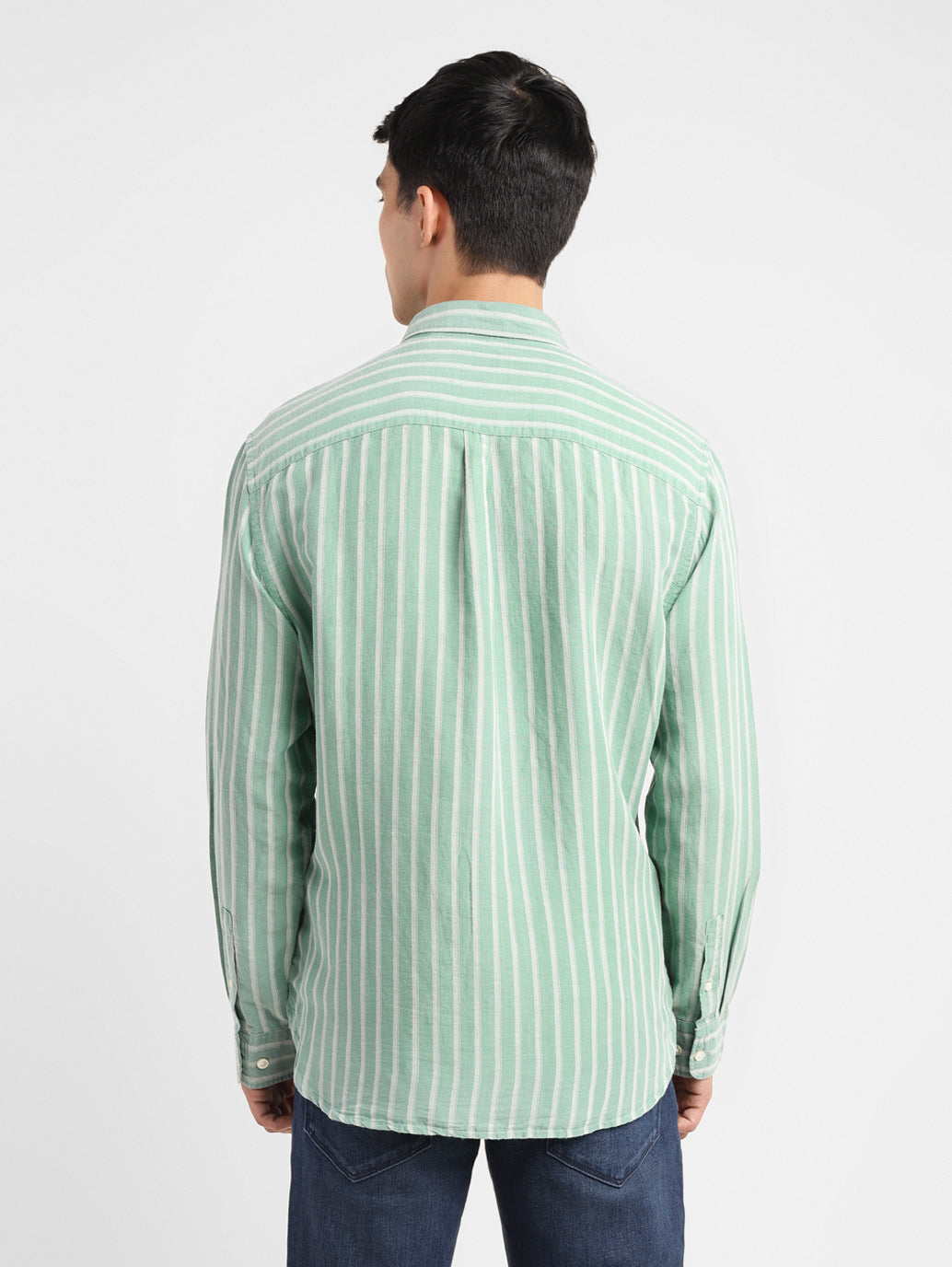 Men's Striped Slim Fit Shirt