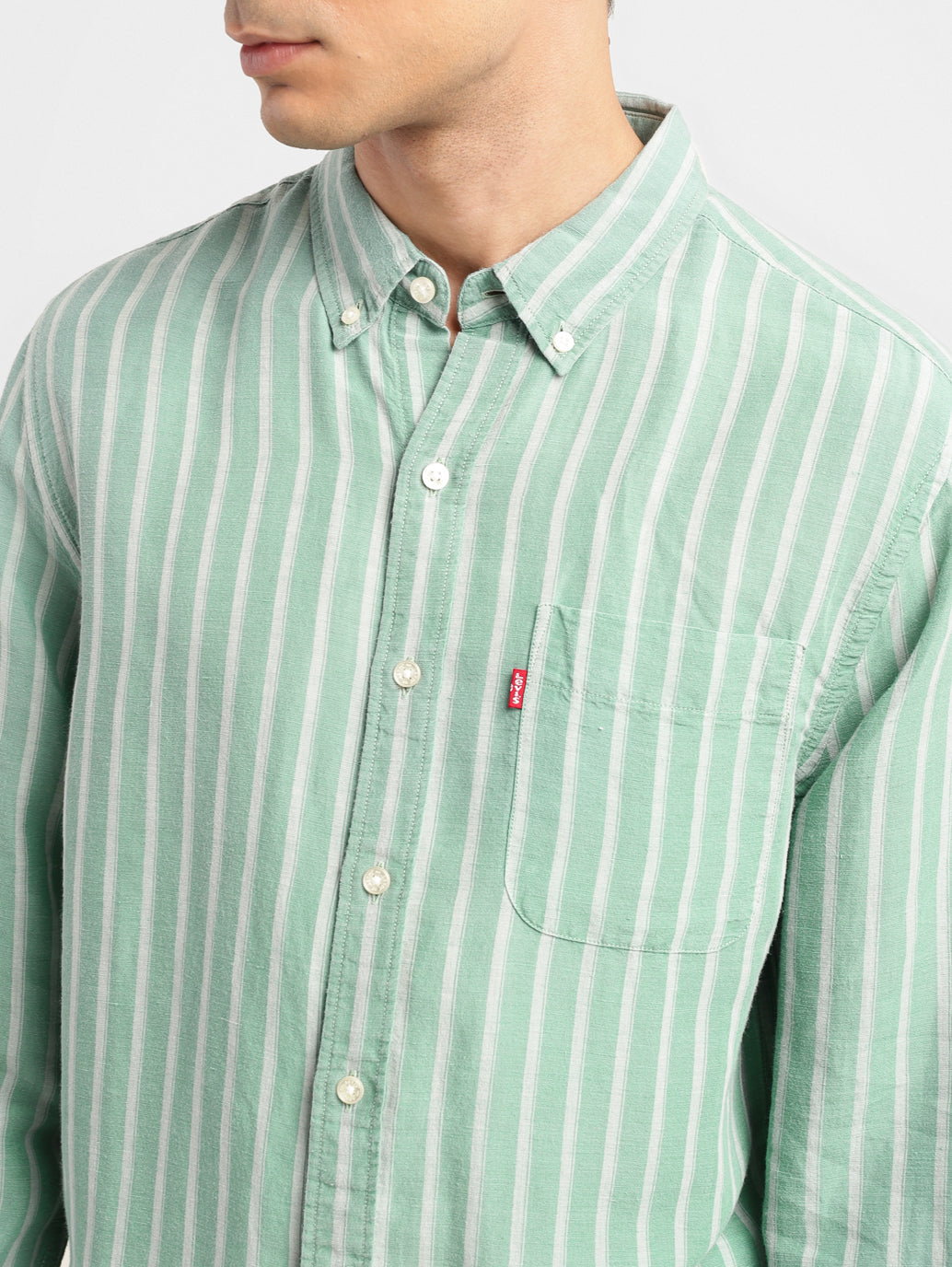 Men's Striped Slim Fit Shirt