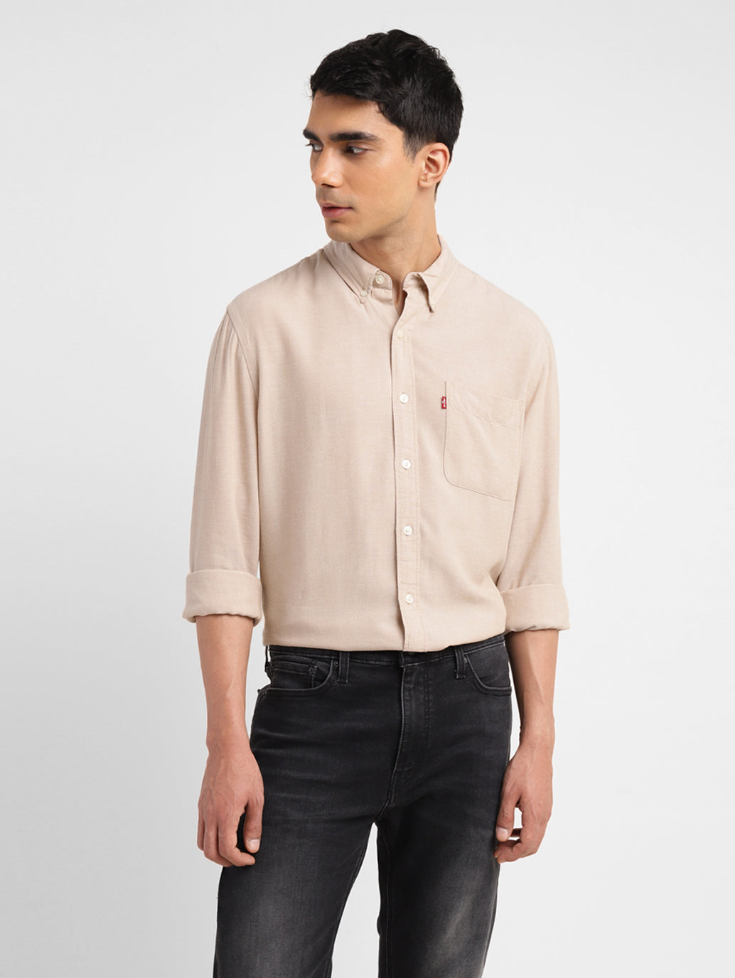 Men's Solid Slim Fit Shirt