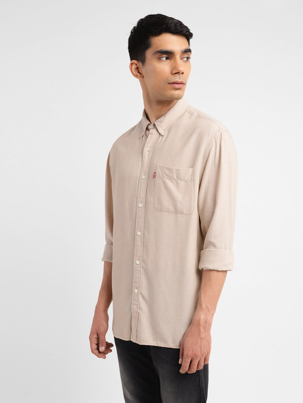 Men's Solid Slim Fit Shirt