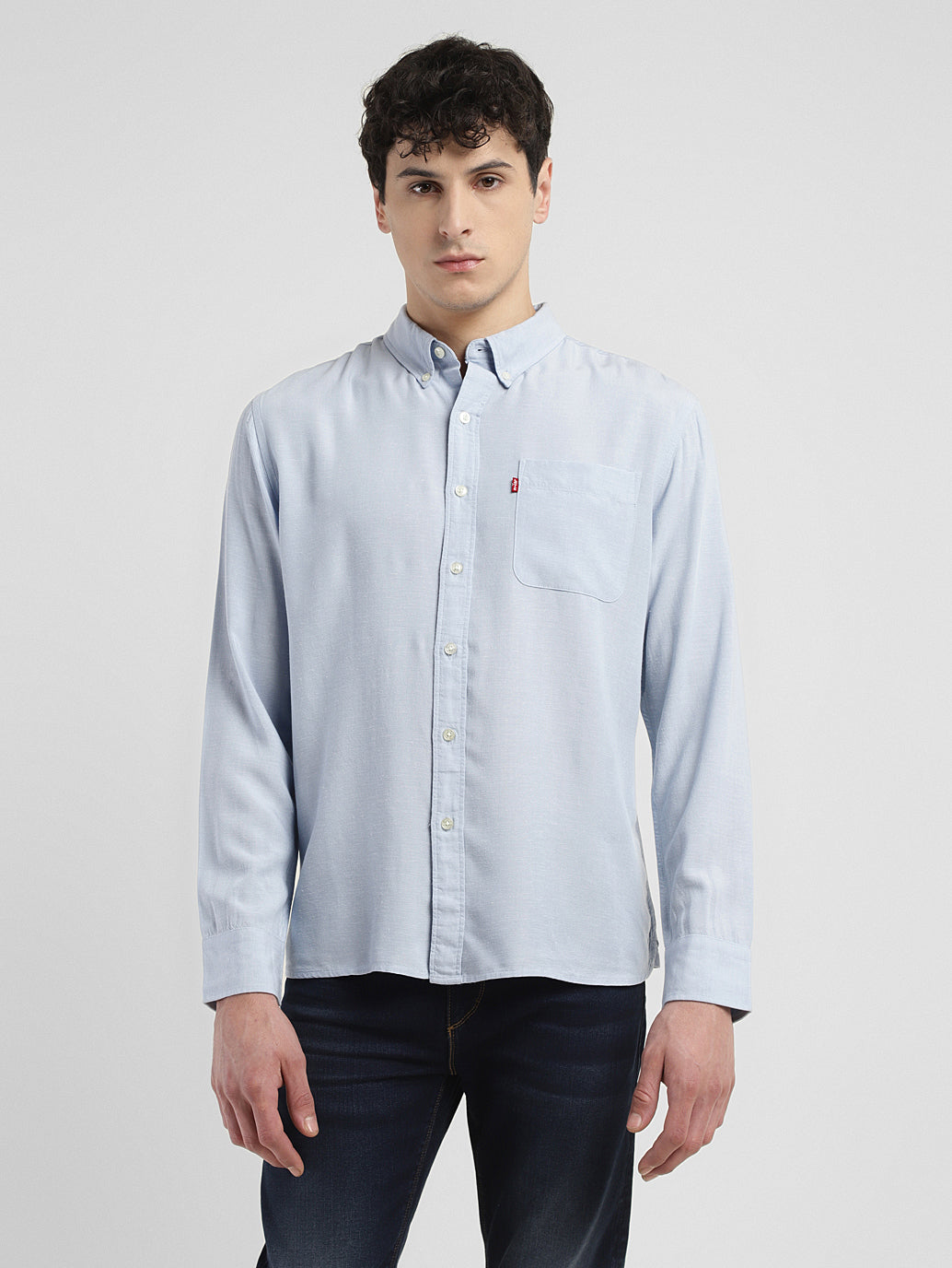 Men's Solid Slim Fit Shirt