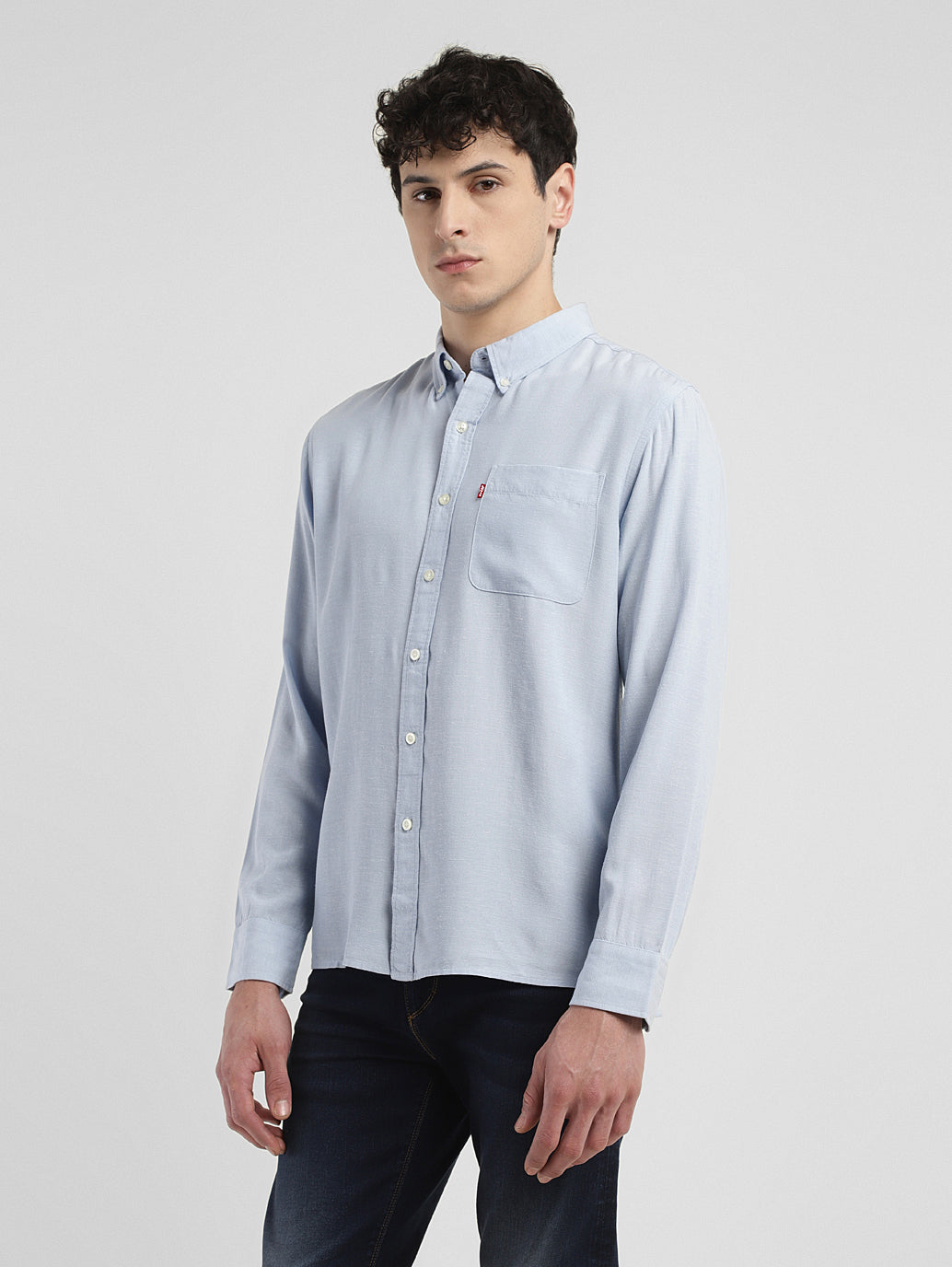 Men's Solid Slim Fit Shirt