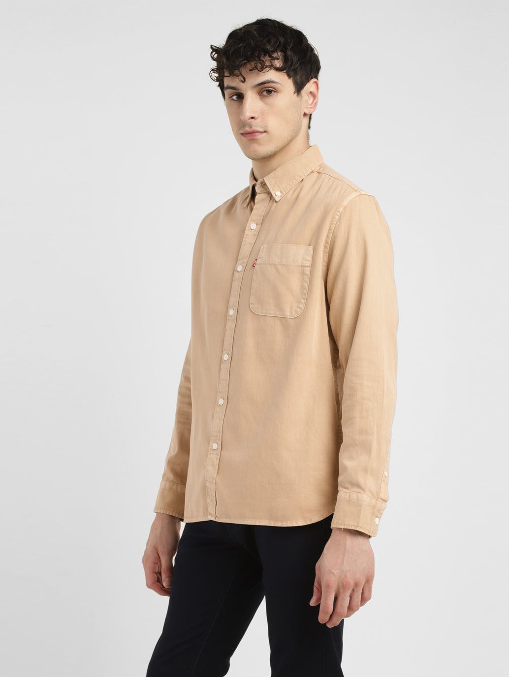 Men's Solid Slim Fit Shirt