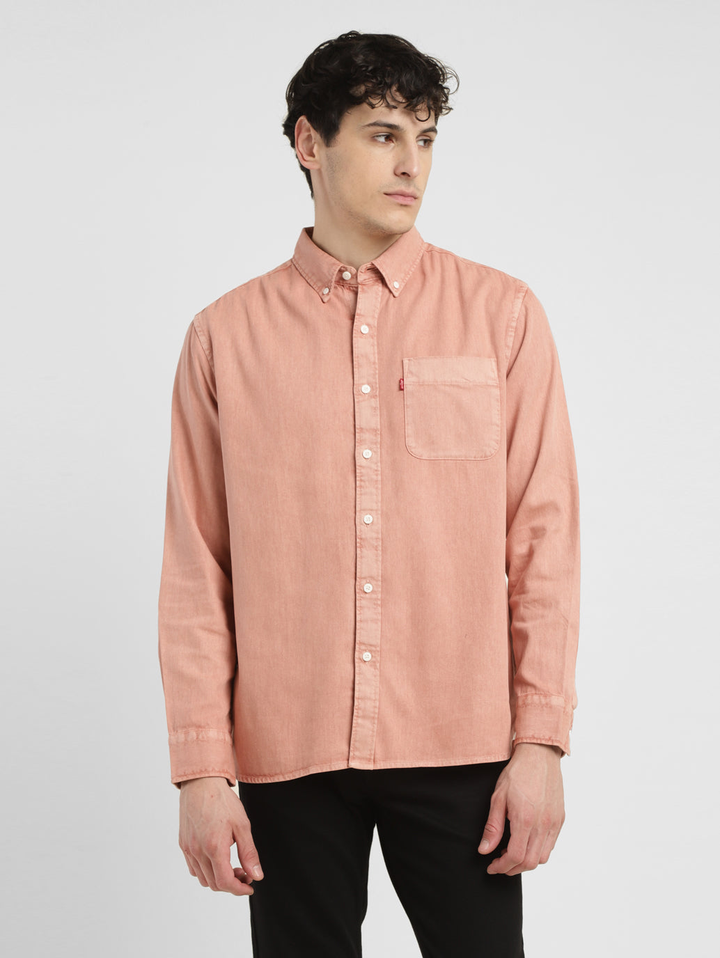 Men's Solid Slim Fit Shirt