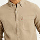 Men's Solid Overdyed Slim Fit Shirt - Detail View