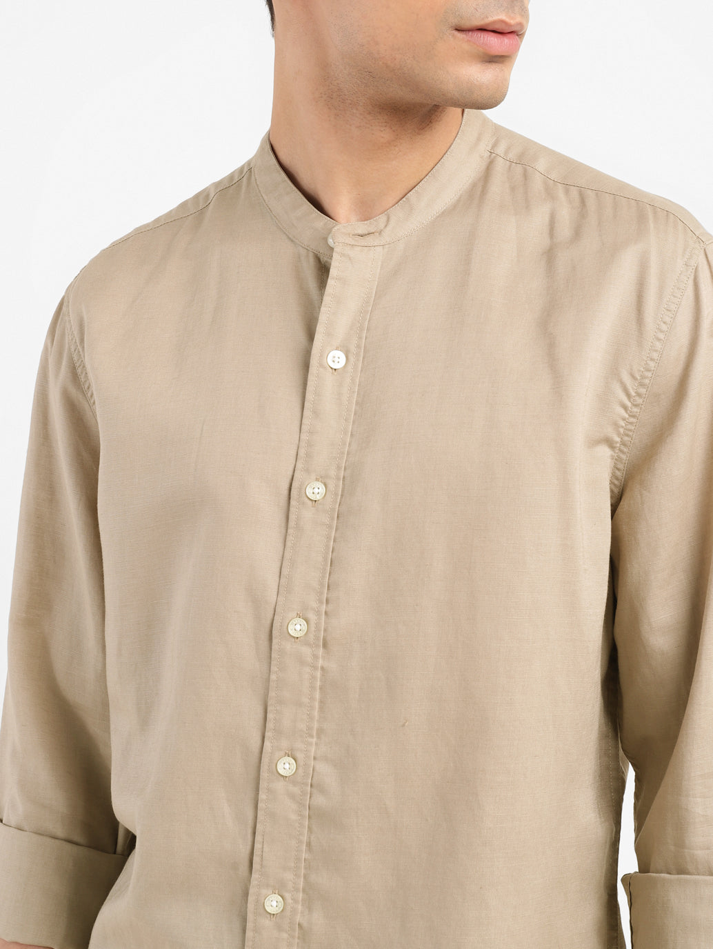 Men's Solid Slim Fit Shirt