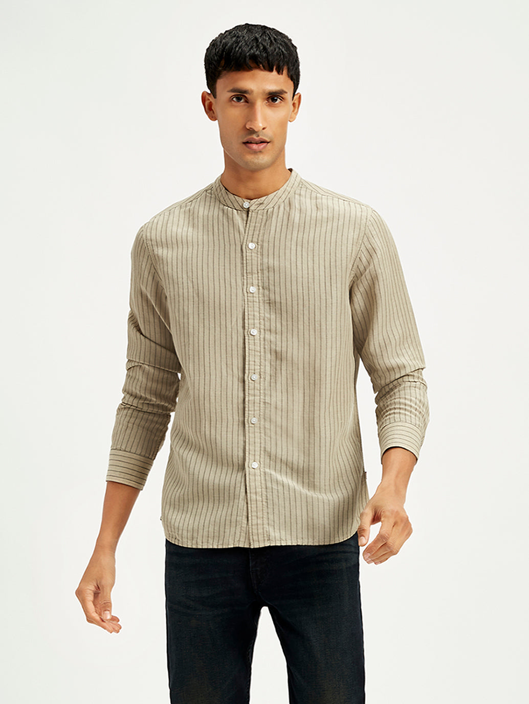 Men's Striped Regular Fit Shirt