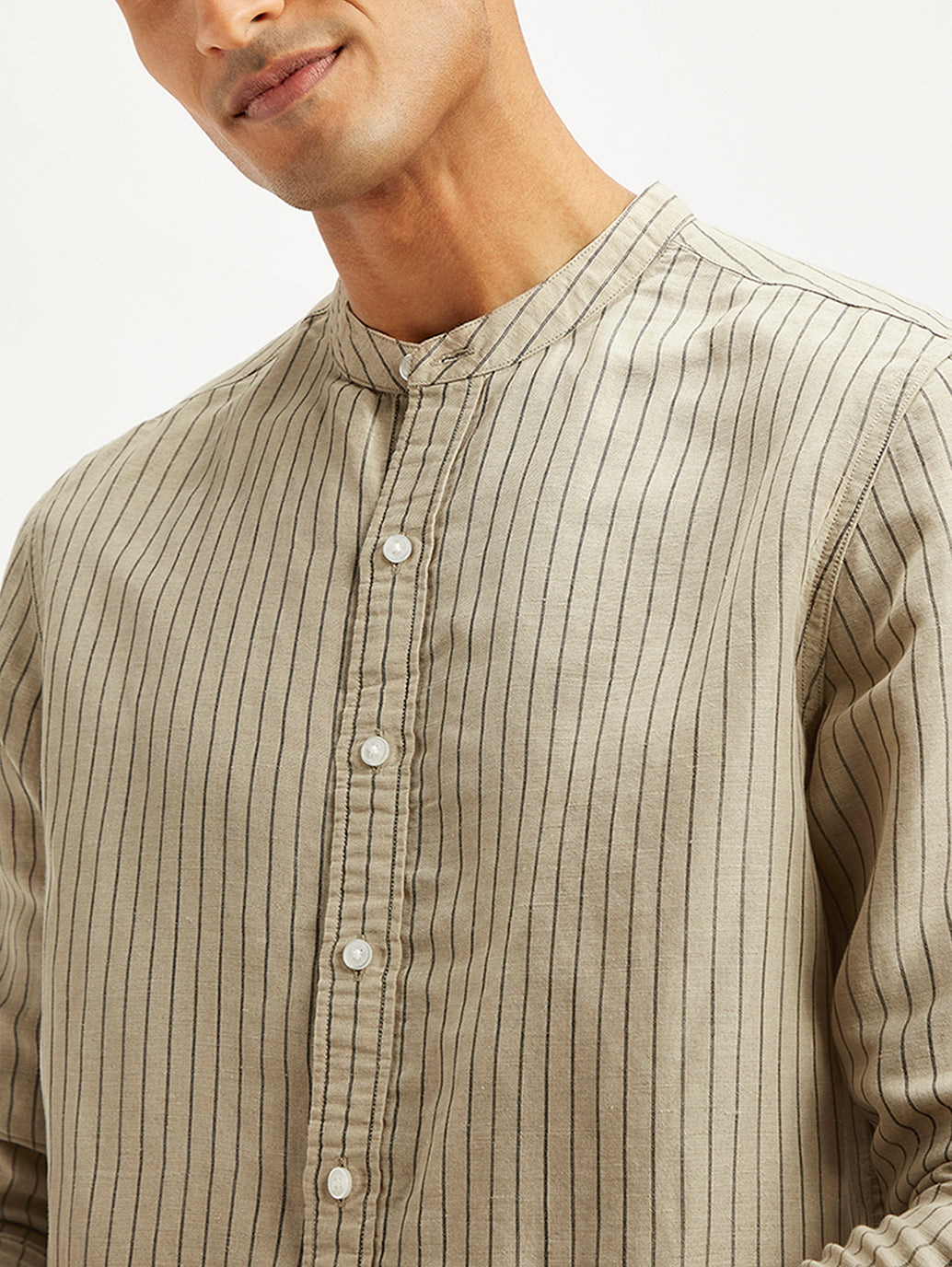 Men's Striped Regular Fit Shirt