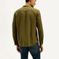 Men's Striped Slim Fit Shirt - Back View