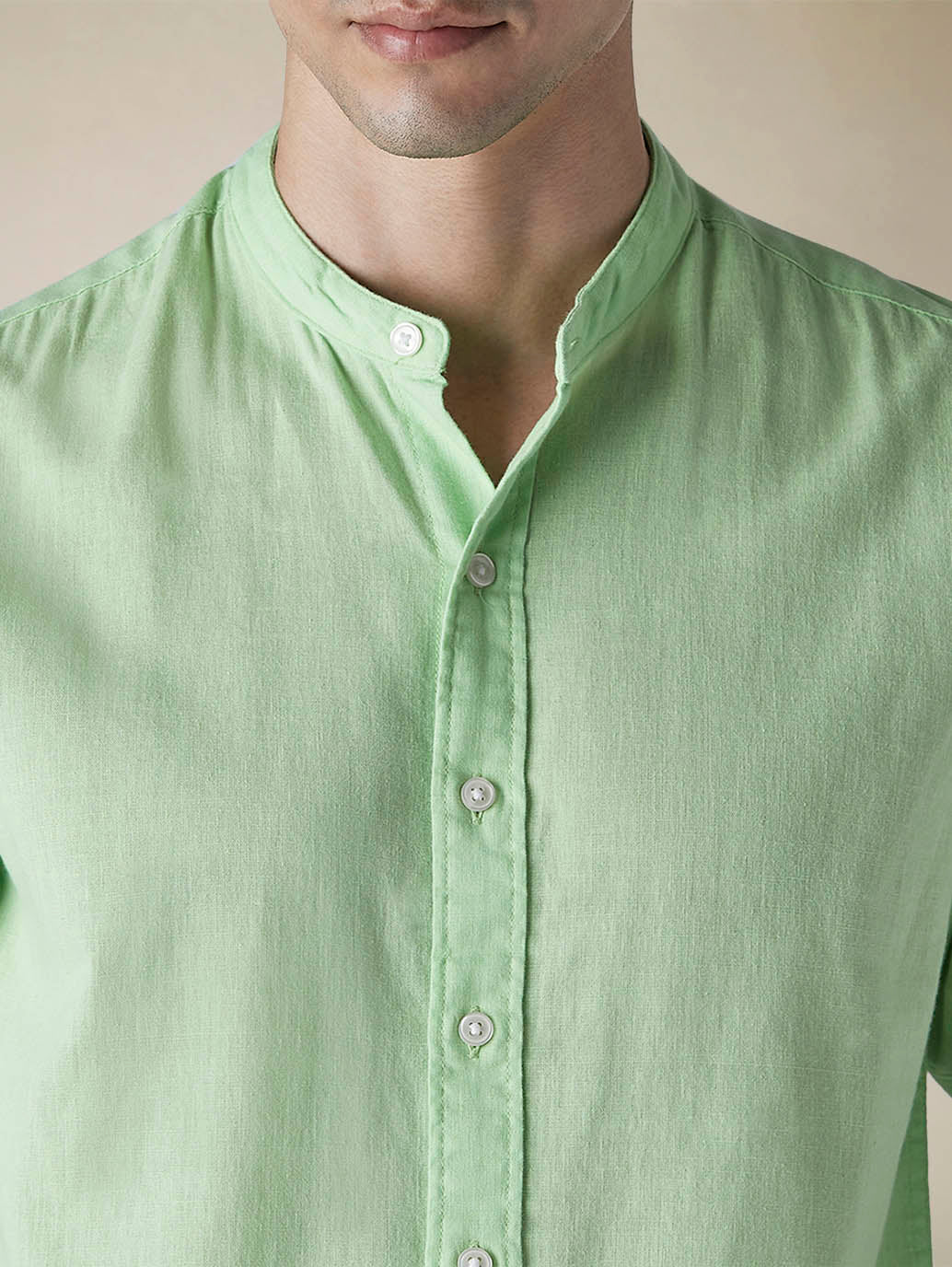 Men's Solid Slim Fit Shirt - 7c65b4b5-f895-455b-95d4-d53488864a91 View
