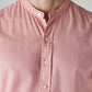 Men's Solid Slim Fit Linen Shirt - 20 View