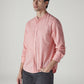 Men's Solid Slim Fit Linen Shirt - Side View