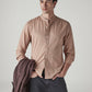 Men's Solid Slim Fit Linen Shirt - Styleshot View