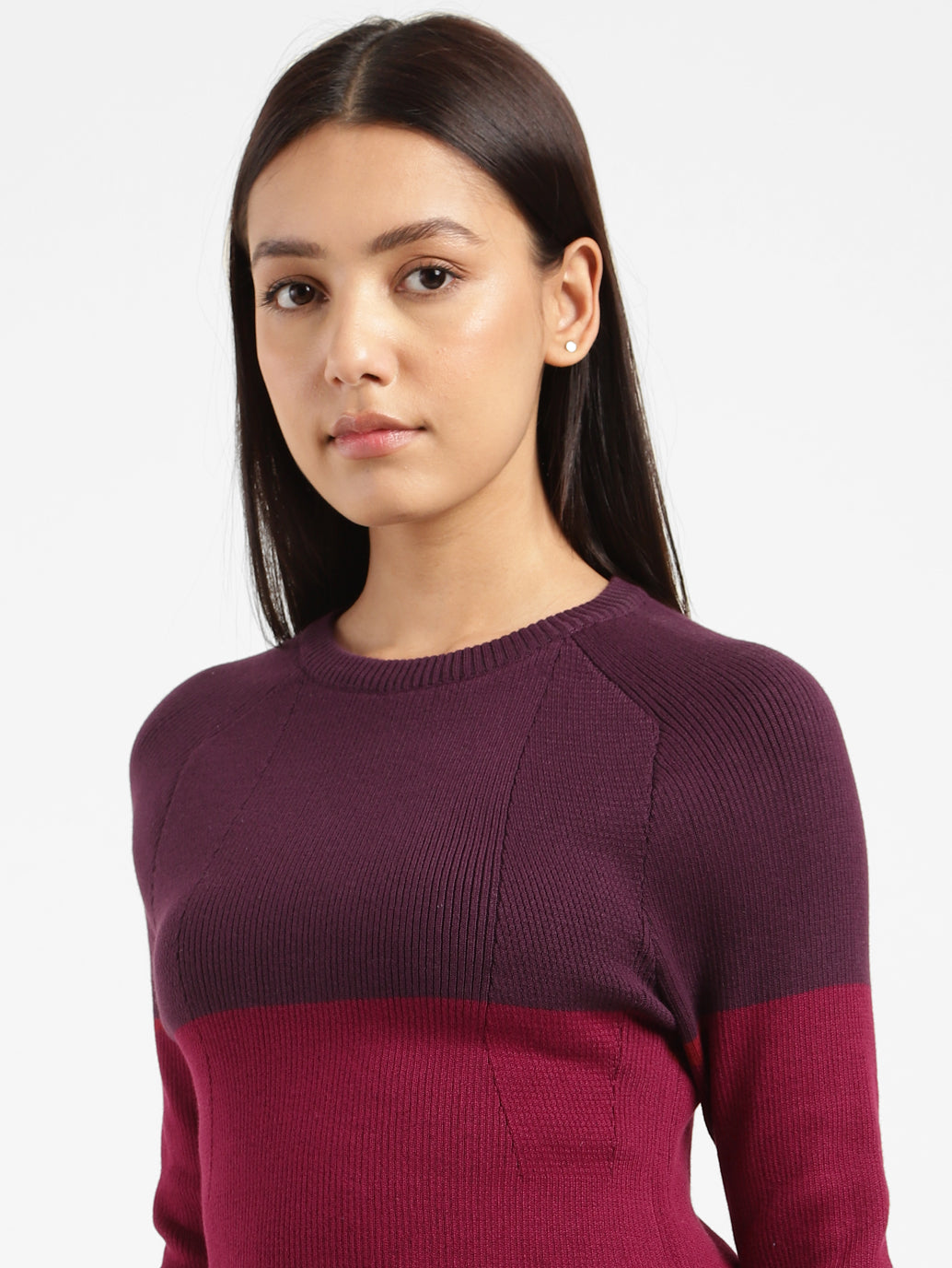 Women's Colorblock Crew Neck Sweater Multi-Color – Levis India Store