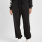 Women's Mid Rise Black Regular Fit Joggers - 43af8ac8-abba-4029-b8b8-2e1c95d6e66d View