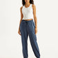 Women's Mid Rise Blue Joggers