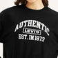 Women's Typography Black Crew Neck Sweatshirt - 1b703c7c-a3cc-4144-8daf-bba8b964963f View