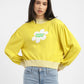 Women's Brand Logo High Neck Sweatshirt