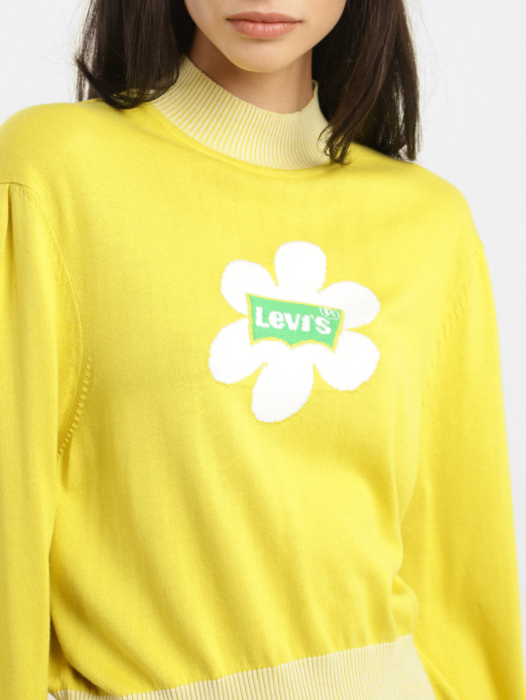 Levis yellow cheap t shirt women's