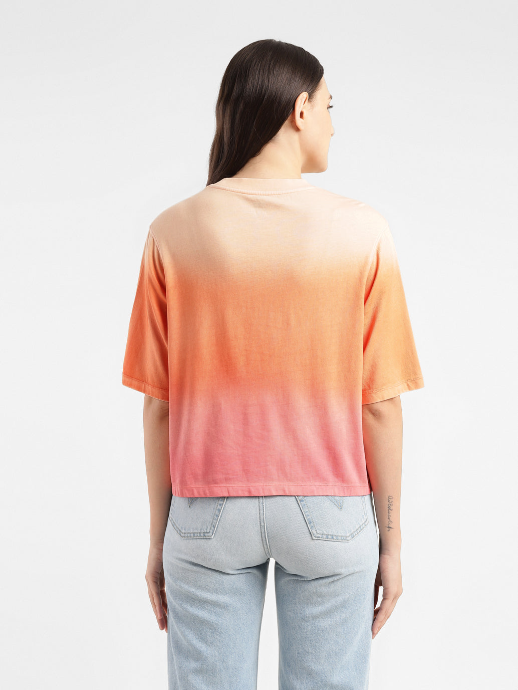 Women's Ombre Boxy T-Shirt