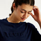 Women's Brand Logo Loose Fit T-Shirt - Detail View