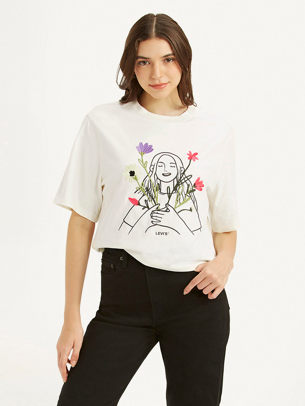 Women's Graphic Print Boxy T-shirt