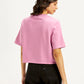 Women's Printed Boxy Fit T-Shirt - Back View