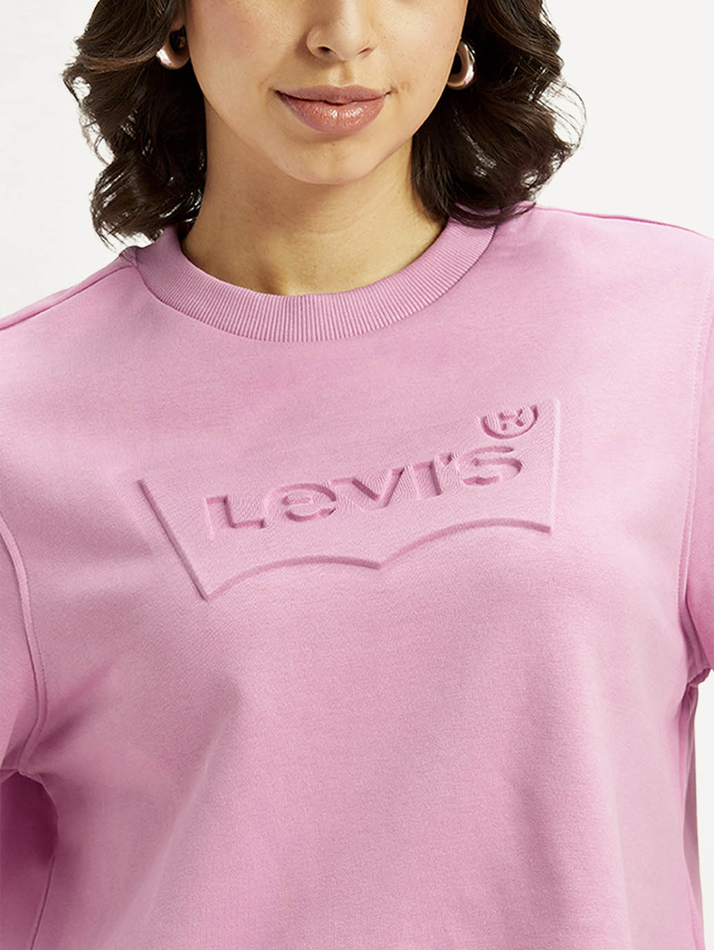 Women's Printed Boxy Fit T-Shirt - Detail View