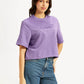 Women's Printed Boxy Fit T-Shirt - side View