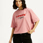 Women's Brand Logo Relaxed Fit T-shirt - Styleshot View