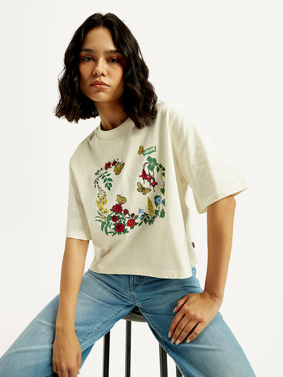 levi's Women's Floral Relaxed Fit T-shirt-picture-11