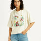 Women's Floral Relaxed Fit T-shirt - Styleshot View