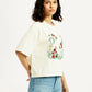 Women's Floral Relaxed Fit T-shirt - Side View