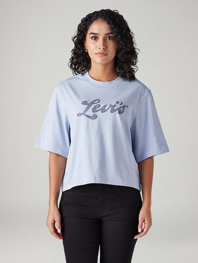 levi's Women's Embroidered Relaxed Fit T-Shirt-picture-22