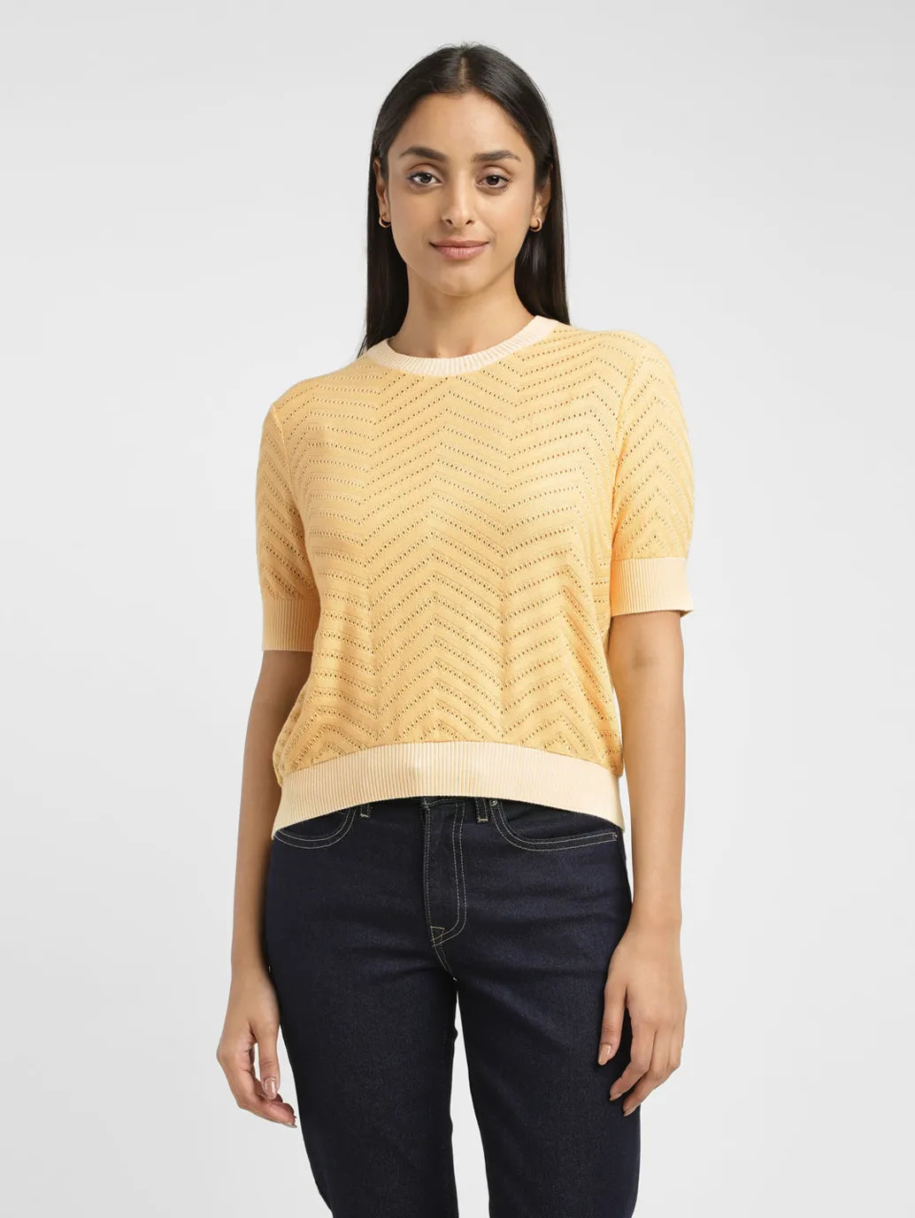 Levis yellow sweater clearance