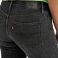 Women's 314 Black Straight Fit High Rise Jeans - 58277e34-a954-4d7c-ae57-98876808c0e4 View