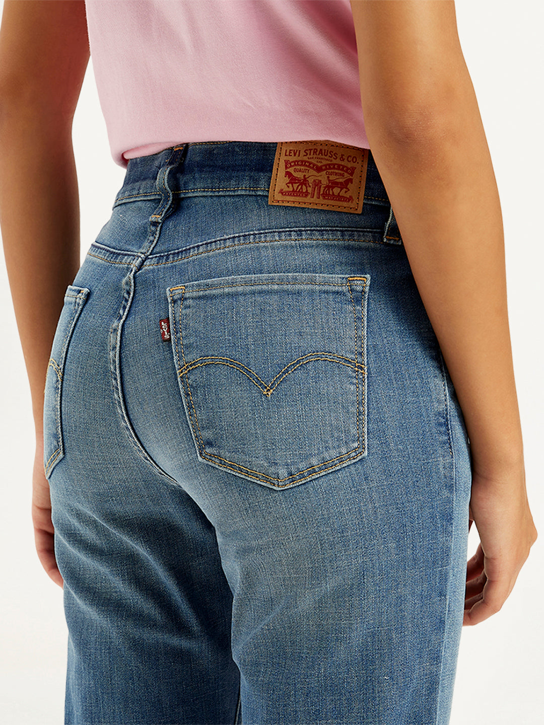 Women's High Rise 314 Blue Jeans