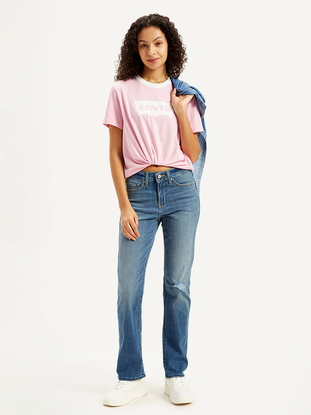 Women's High Rise 314 Blue Jeans