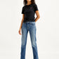 Women's 314 Blue Straight Fit High Rise Jeans - 9e6d5a8e-673d-42a6-ad76-ffabbf1bf339 View