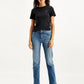 Women's 314 Blue Straight Fit High Rise Jeans - d47f1e12-d8b4-429b-b840-a323f65b4f81 View