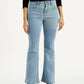 Women's 726 Light Indigo Flared Fit High Rise Jeans - Front View