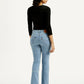 Women's 726 Light Indigo Flared Fit High Rise Jeans - Back View