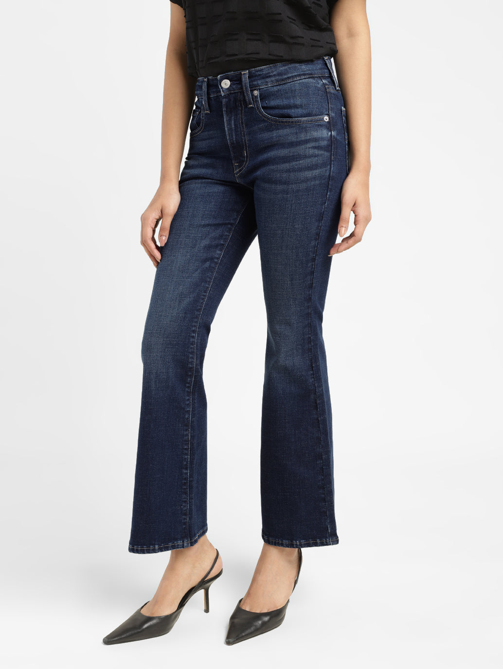 Women's Mid Rise 726 Flaired Fit Jeans